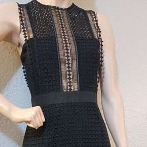 Self Portrait Black Dress Size 6 US